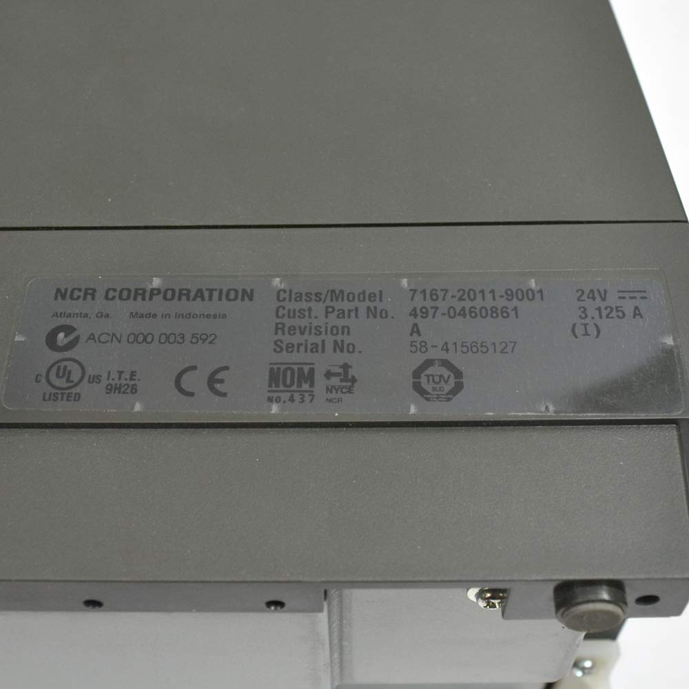 Imprimante des Chèques NCR 7167 (USB/RS232) – Couteau, MICR & ROHS
