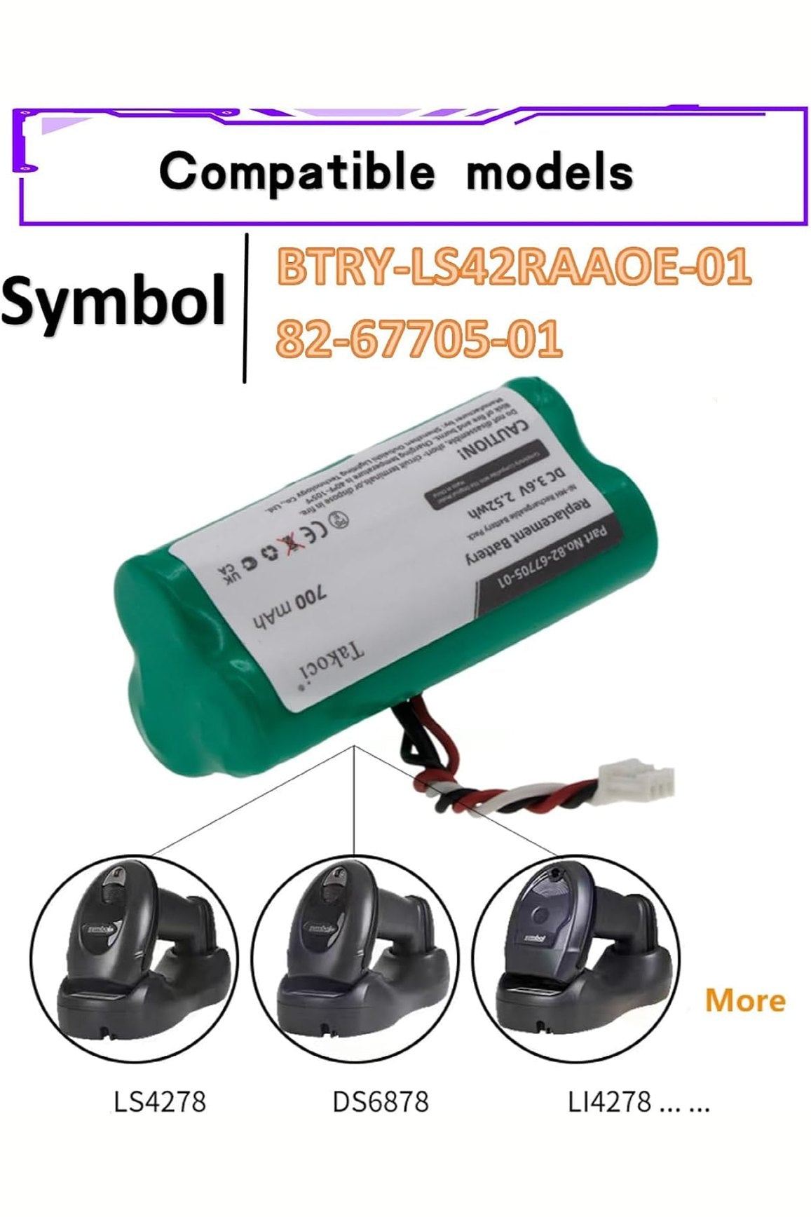 Batterie pour Motorola DS6878