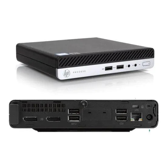 Pc bureau HP Mini G4 reconditionné | Core i5 8e génération, 8 Go RAM, SSD 256 Go