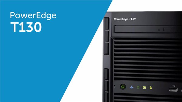 Dell PowerEdge T130 Minitower – Xeon E3-1220 v5 | 16 Go DDR4 ECC | 2 To SAS