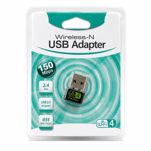 Adaptateur USB WiFi 150 Mbps Wireless-N (WiFi 4)