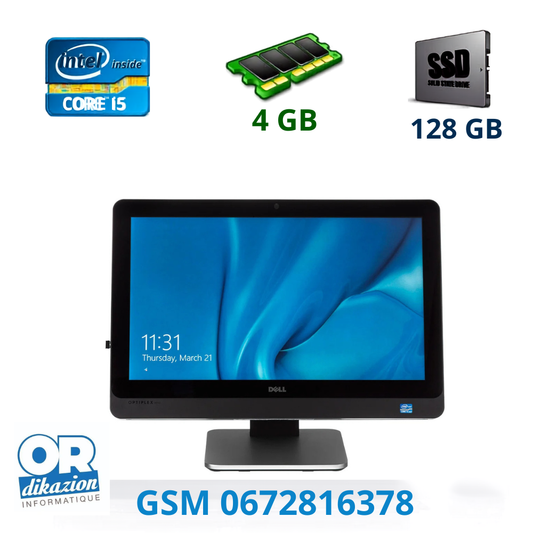 DELL OptiPlex 9010 AIO i5/4Go/128Go SSD