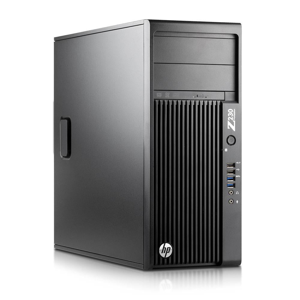 HP Z230 Tower Workstation i7-4790 16Go RAM 256Go SSD - Occasion Très Bon État