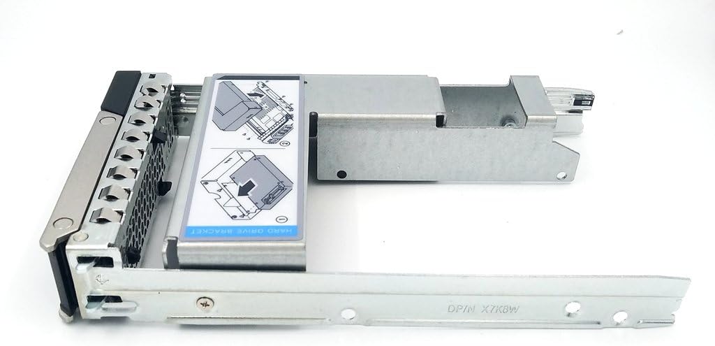 Support disque Dell 3,5″ X7K8W avec adaptateur 2,5″ 9W8C4