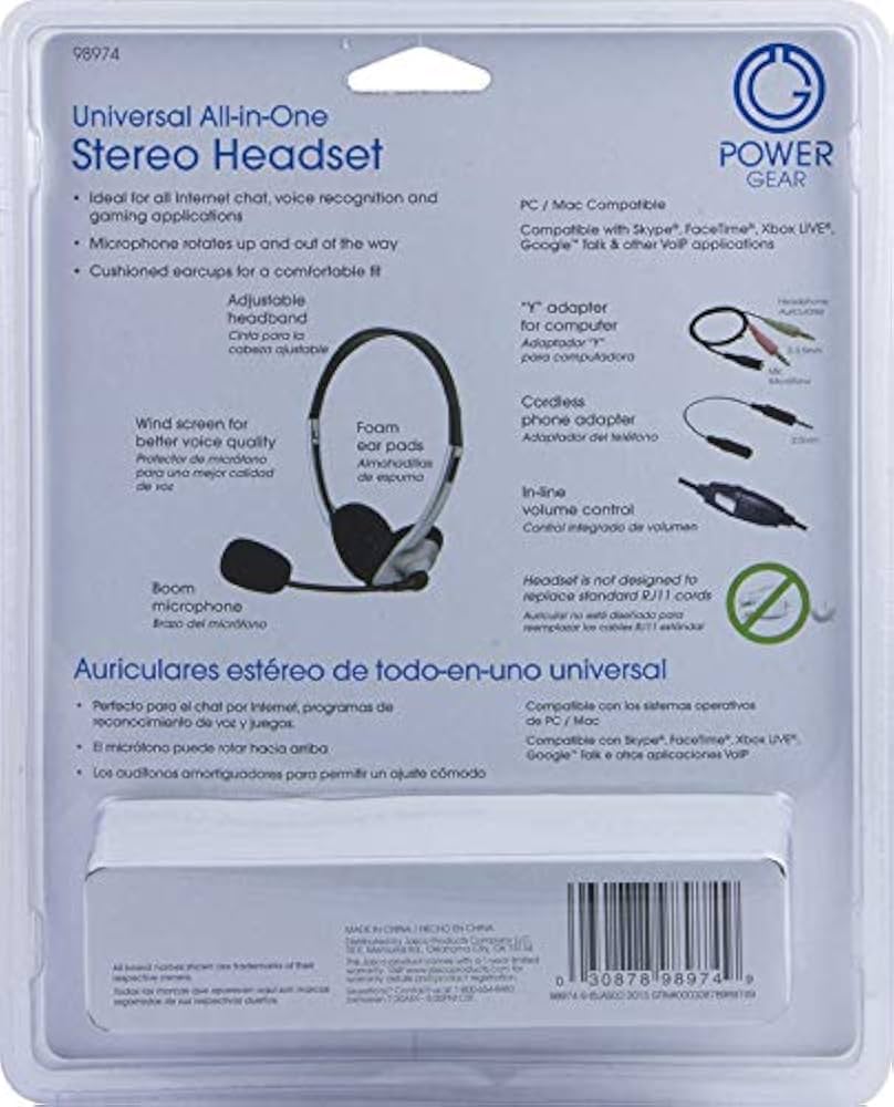 Casque Pliable & Universel Reference GE 98974  - Neuf