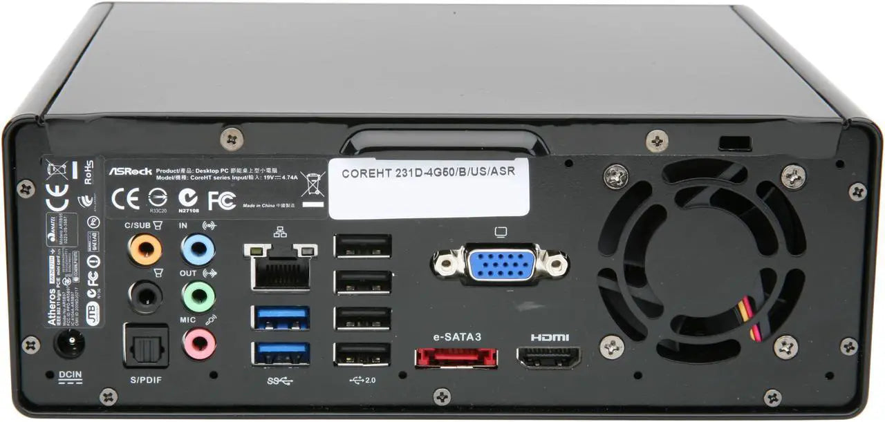 ASRock CoreHT Series 231D – Mini PC Reconditionné