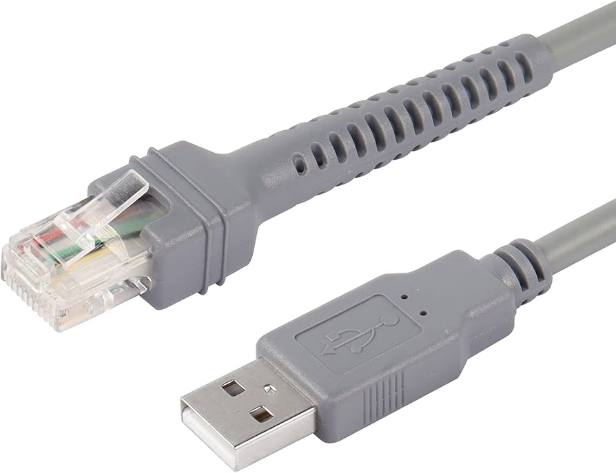 Câble USB pour Scanner de Codes-Barres Symbol LS2208 / LS4208