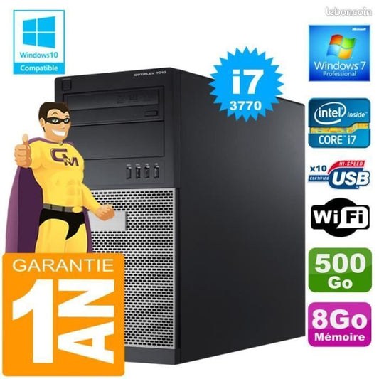 Dell OptiPlex 7010 Tour – Puissant et Fiable !