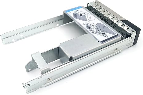 Support disque Dell 3,5″ X7K8W avec adaptateur 2,5″ 9W8C4