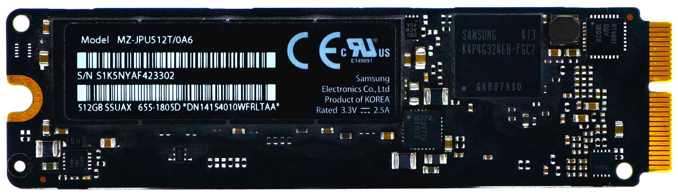 SSD Apple 512 Go - Disque Dur Interne Mac
