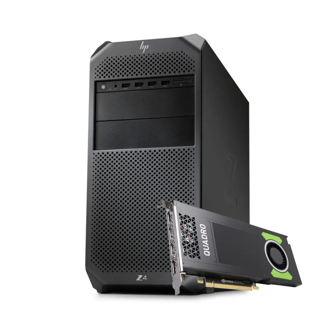 HP Z4 G4 Workstation - Xeon W-2123 3.60GHz | 16GB RAM | 512 GB ssd | Quadro P2000