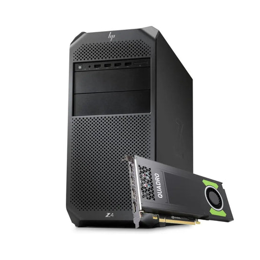 HP Z4 G4 Workstation - Xeon W-2123 3.60GHz | 16GB RAM | 512 GB ssd | Quadro P2000