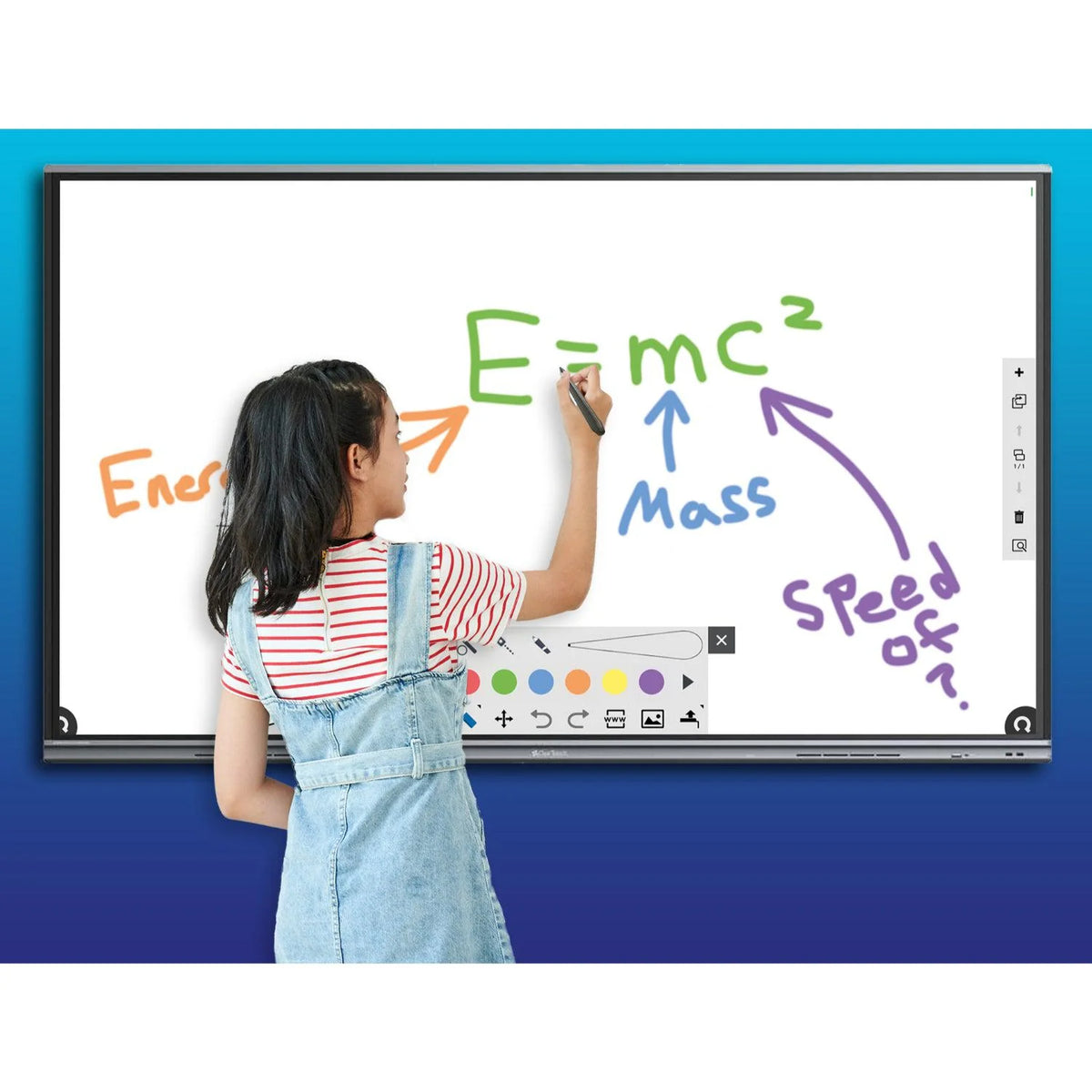 Écran interactif Clear Touch 65 pouces 4K – CTI-6065U