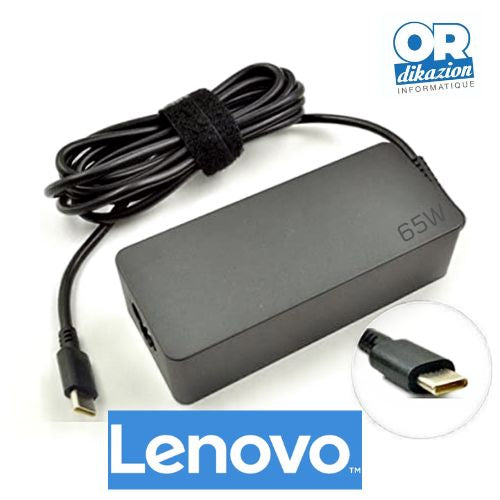 Chargeur PC Portable Lenovo USB Type-C 65W – 20V 3.25A