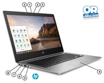 HP Chromebook 13 G1 Tactile