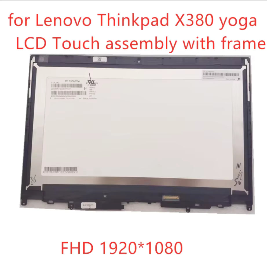 Écran tactile complet pour Lenovo ThinkPad X380 Yoga – Remplacement avec main-d’œuvre