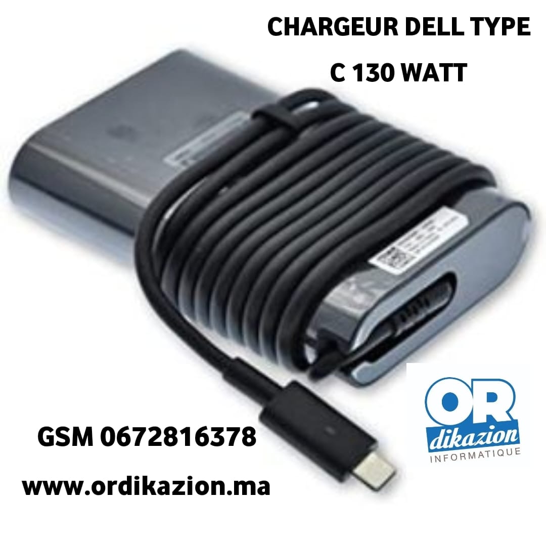 Chargeur Dell USB Type-C 130W