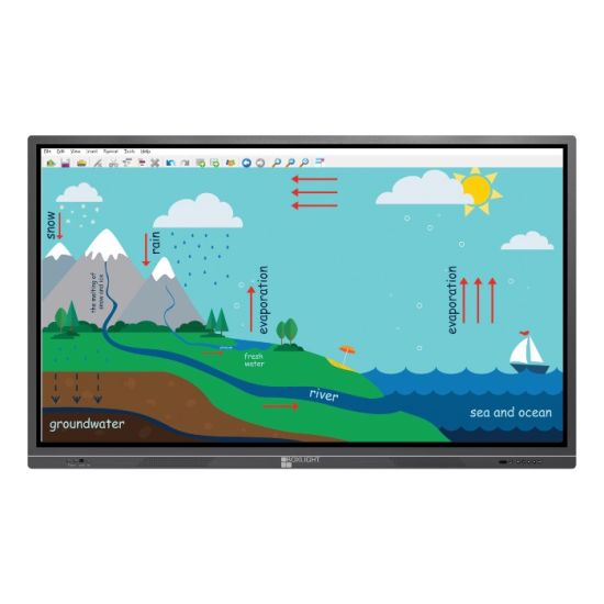 Boxlight MimioDisplay 86" – Tableau Interactif 4K Ultra HD – NEUF