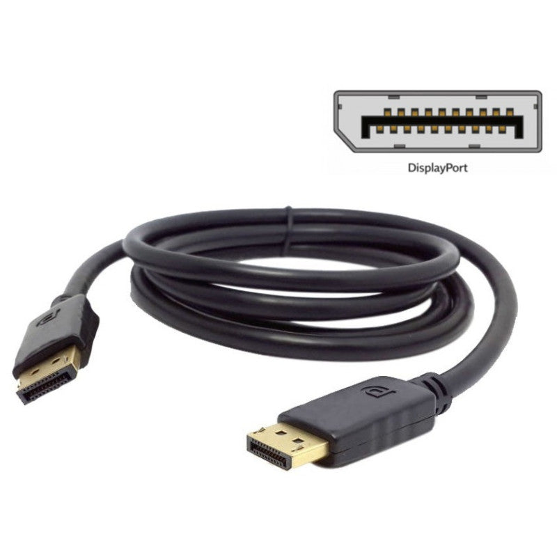 Câble DisplayPort 1.5m Original – Qualité Premium 4K/8K