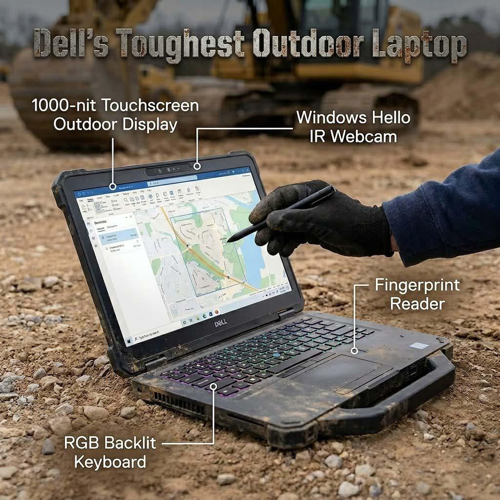 Dell Latitude 5420 Rugged i5 8ème Gen – Robuste, Fiable & Performant | Occasion