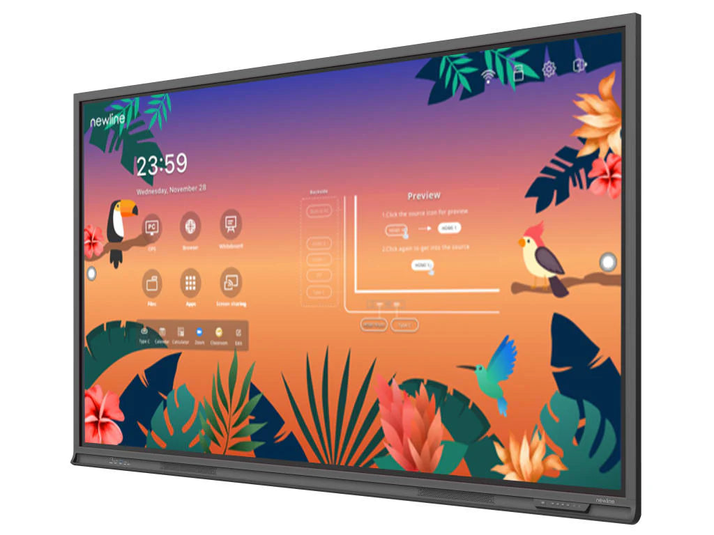 Newline TT-7516UB 75" – Tableau Interactif Tactile 4K Occasion