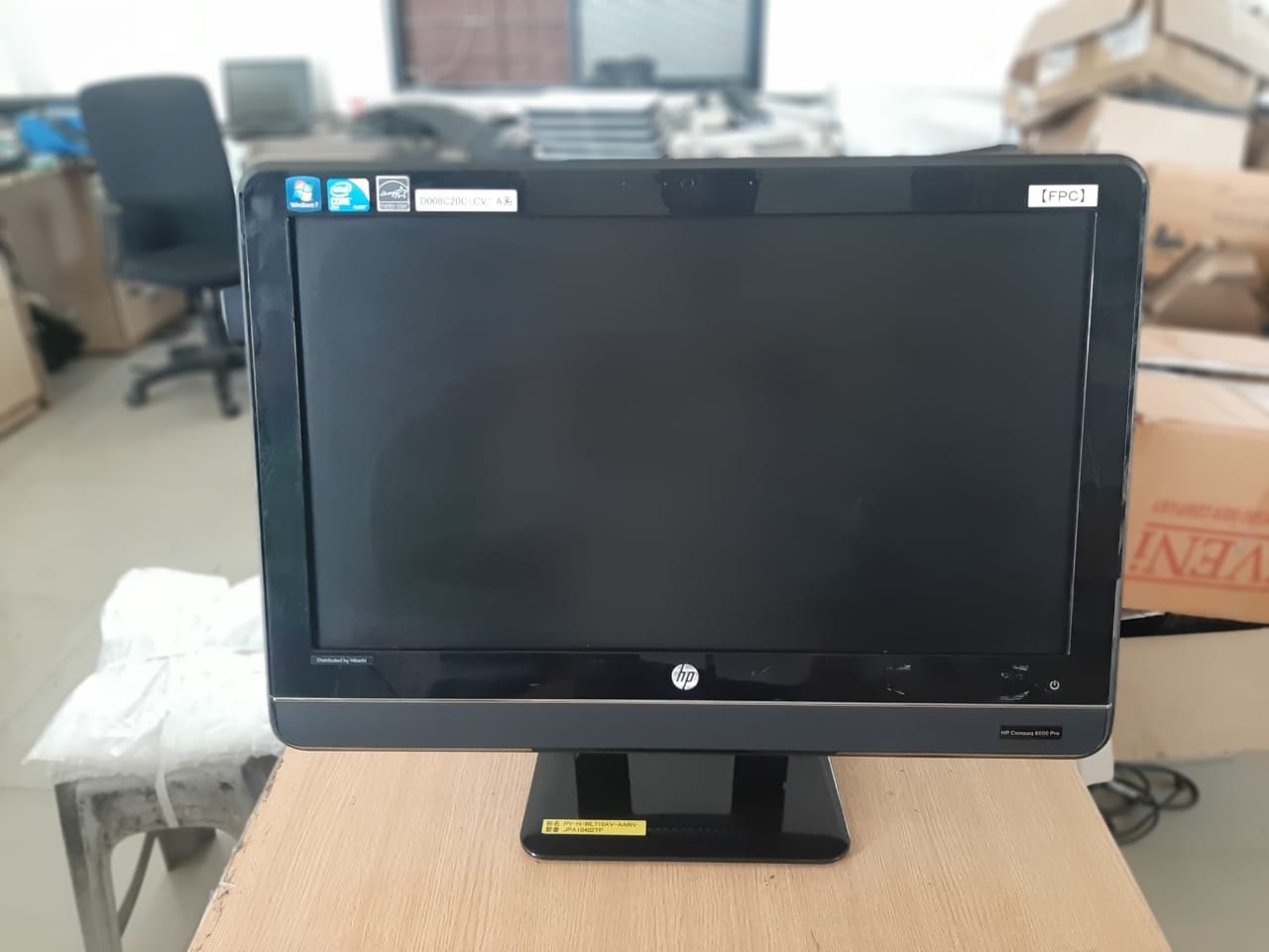 HP Compaq 6000 Pro All-in-One Core 2 Duo 21.5" Full HD - 4Go 128Go - Occasion