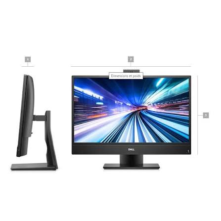 Dell OptiPlex 5270 AIO - Core i3 9ème Gén - 8 Go RAM - 128 Go SSD