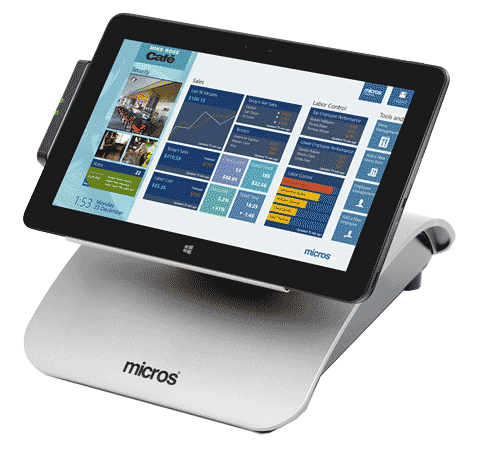 MICROS mStation – Station de Travail Tactile pour Point de Vente