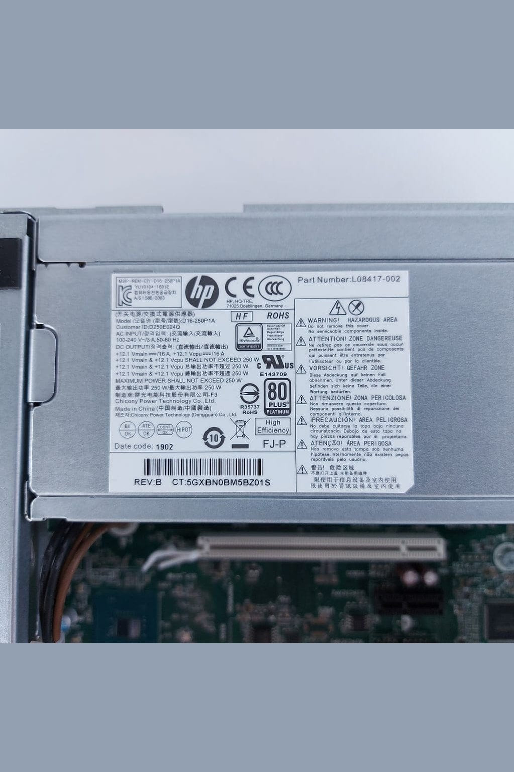 HP EliteDesk 800 G4 SFF Core i5 8 éme 8GB 256Go SSD unite central