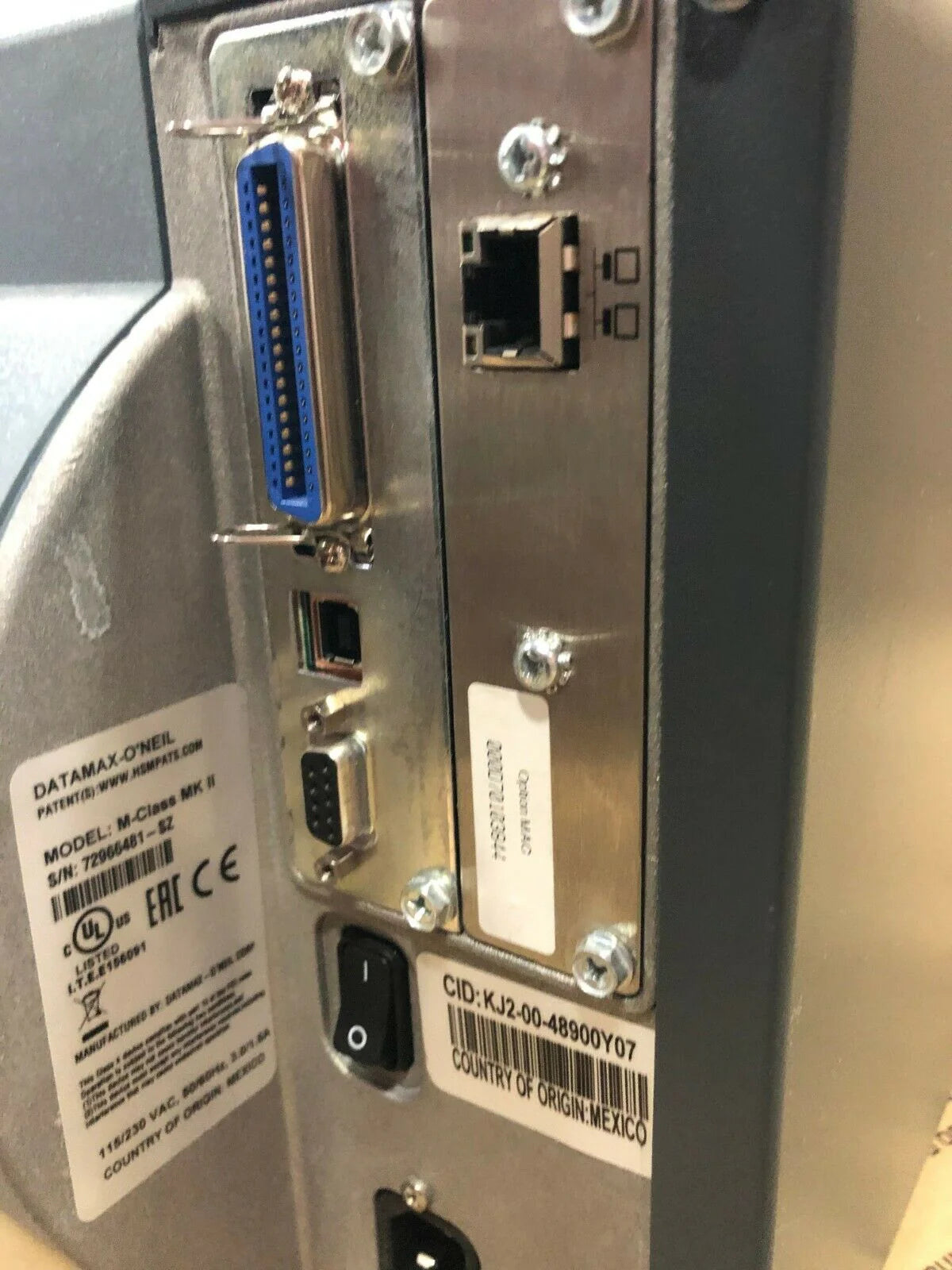 Datamax O’Neil M-Class 4206 L’Imprimante d’Étiquettes Thermique Professionnelle Occasion