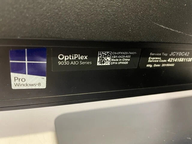 Dell OptiPlex 9030 AIO 23" - Core i5-4590S - 8Go RAM - 256Go SSD