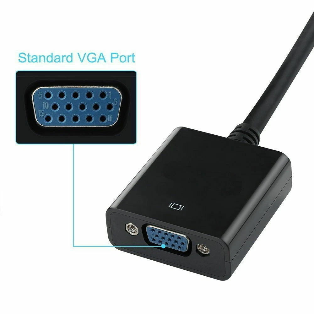 DisplayPort To VGA Adapter Neuf