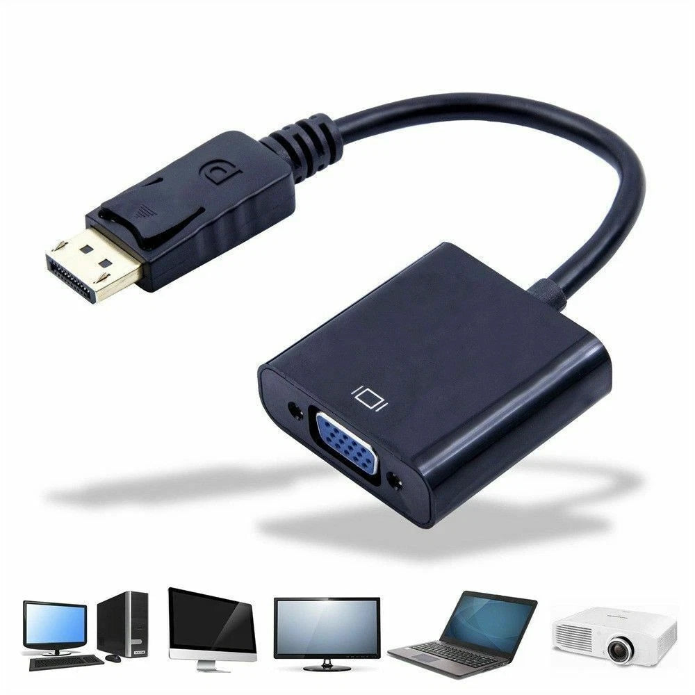 DisplayPort To VGA Adapter Neuf