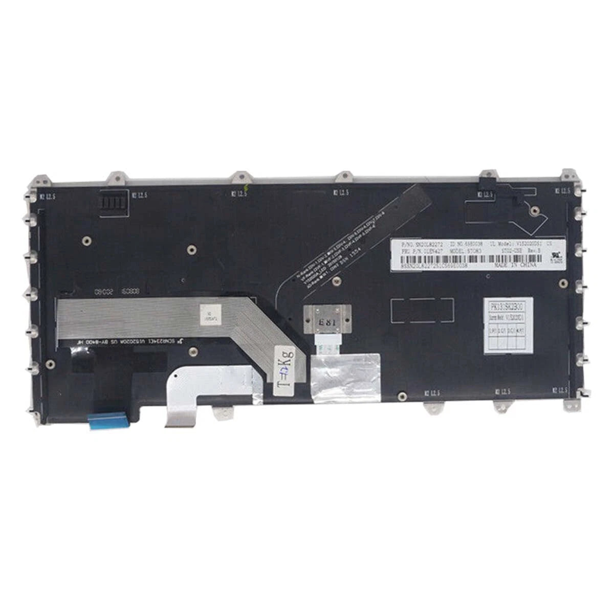 Clavier Lenovo ThinkPad X380 Yoga / X370 / X260 rétroéclairé – Neuf