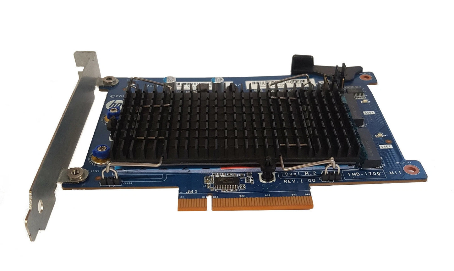 Adaptateur HP Z Turbo Drive Dual Pro – 2 SSD M.2 NVMe PCIe 4.0